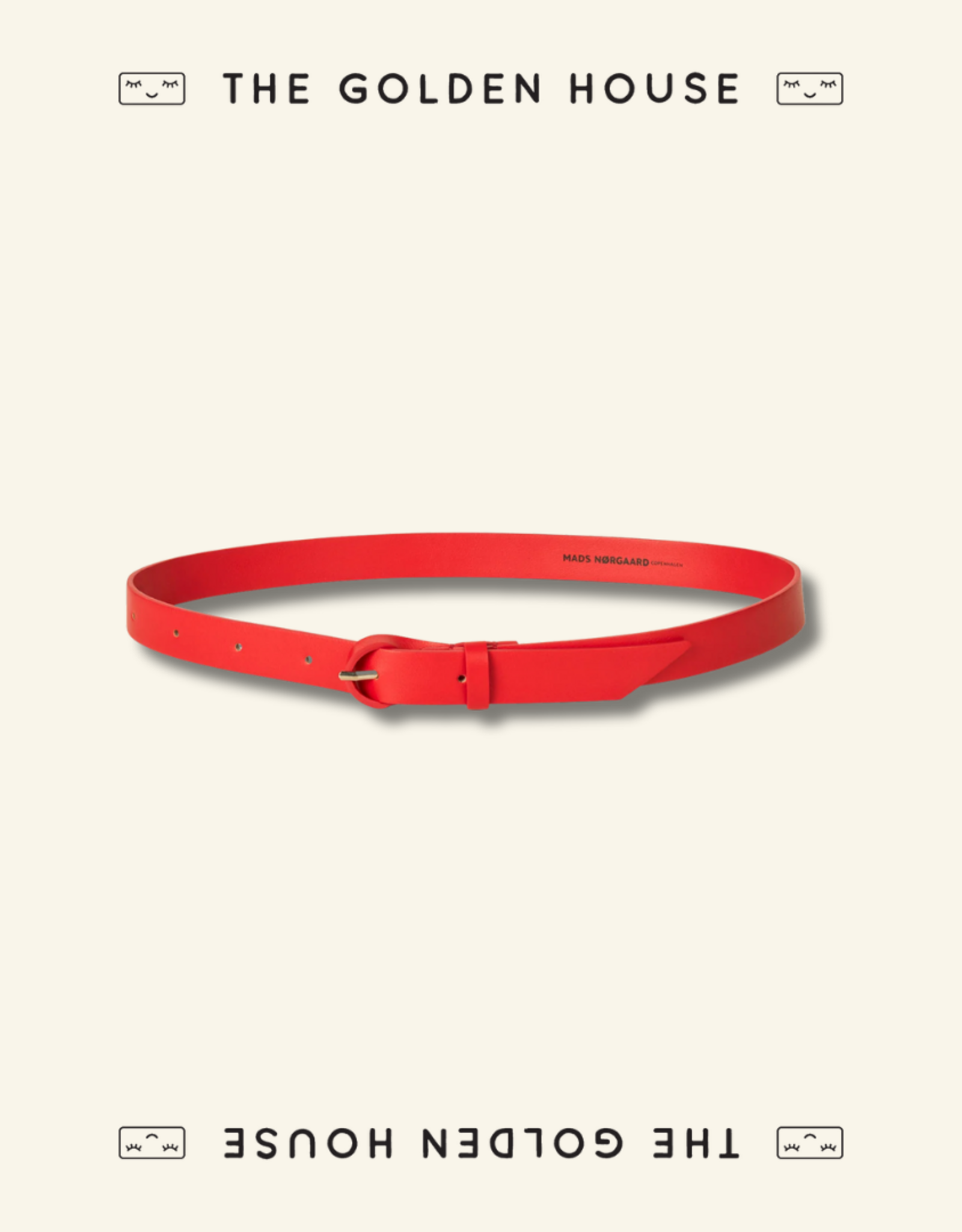 Mads Norgaard Riem 'Snoop' - Fiery Red - Mads Norgaard
