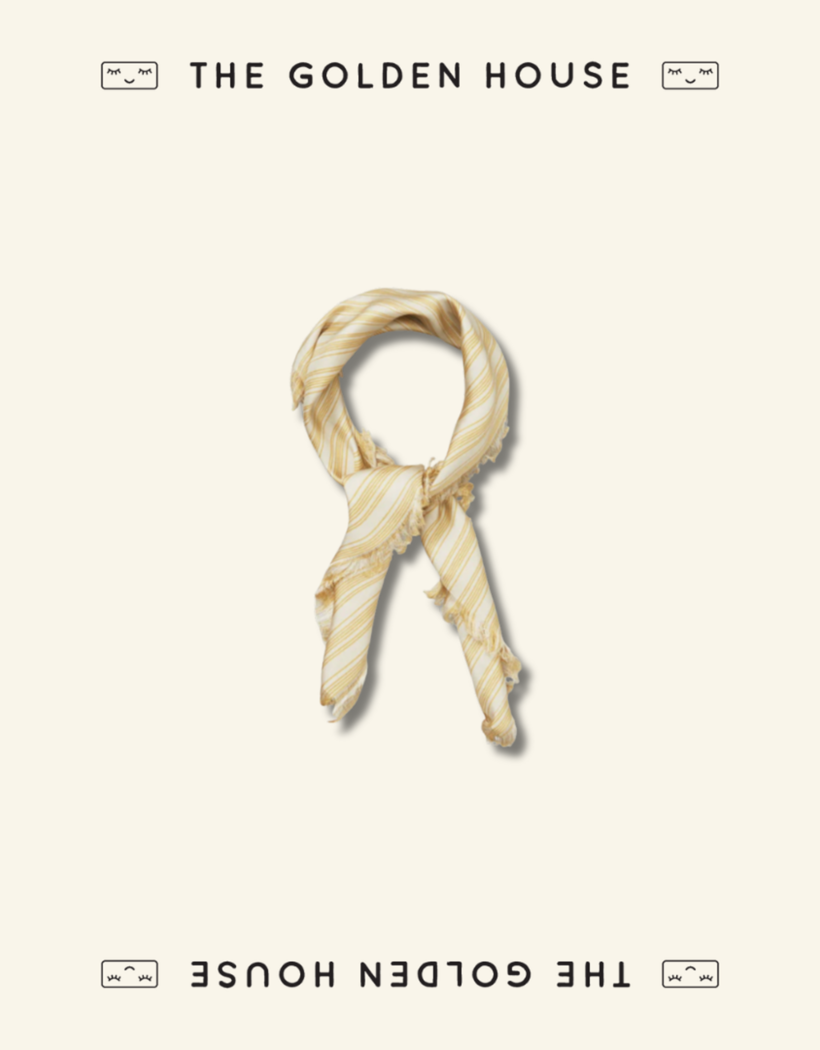 Becksöndergaard Sjaal 'Strifilia Yellow Sia' - Ochre Yellow - Beck Söndergaard