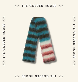 The Golden House - NH Sjaal Striped - Dark Army