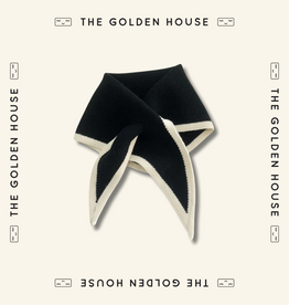 The Golden House - NH Sjaaltje Triangle - Black & White