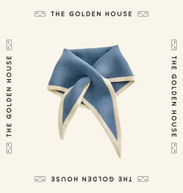 The Golden House - NH Sjaaltje Triangle - Blue / White
