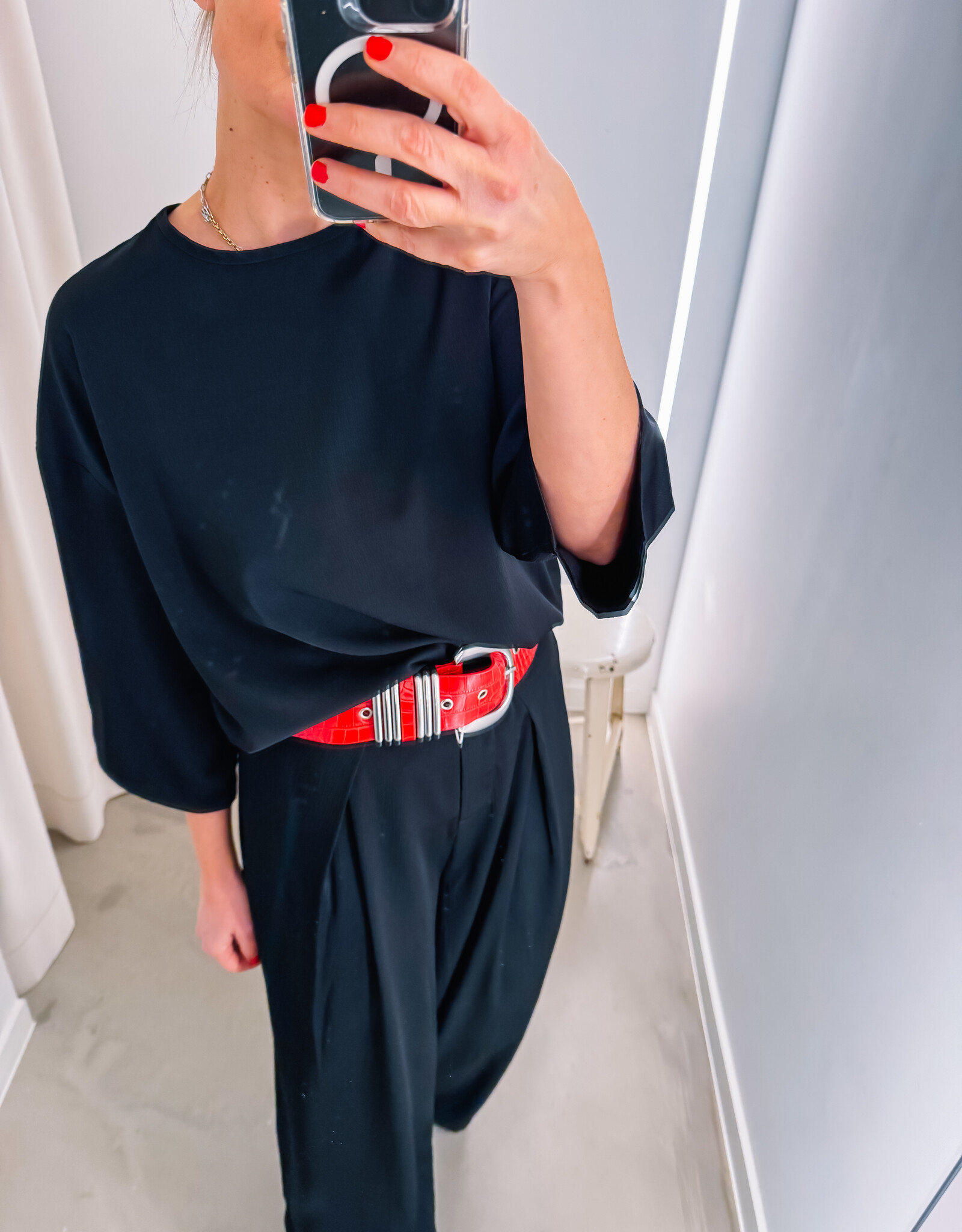 Moves Blouse 'Eyla' - Black - Moves