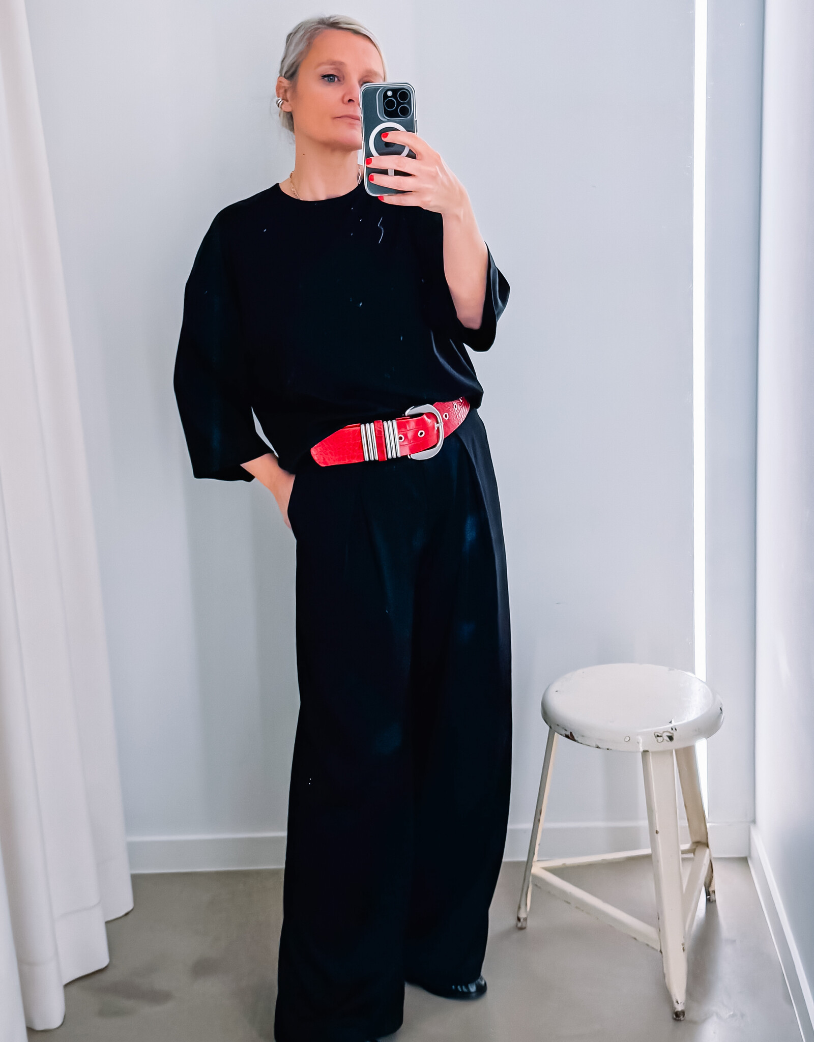 Moves Broek 'Lauro' - Black  - Moves