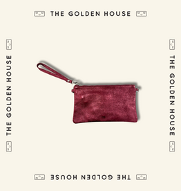 The Golden House Z Clutch 'Ciska' - Wine