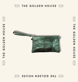 The Golden House Z Clutch 'Ciska' - Green