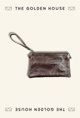The Golden House Z Clutch 'Ciska' - Bronze