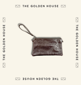 The Golden House Z Clutch 'Ciska' - Bronze