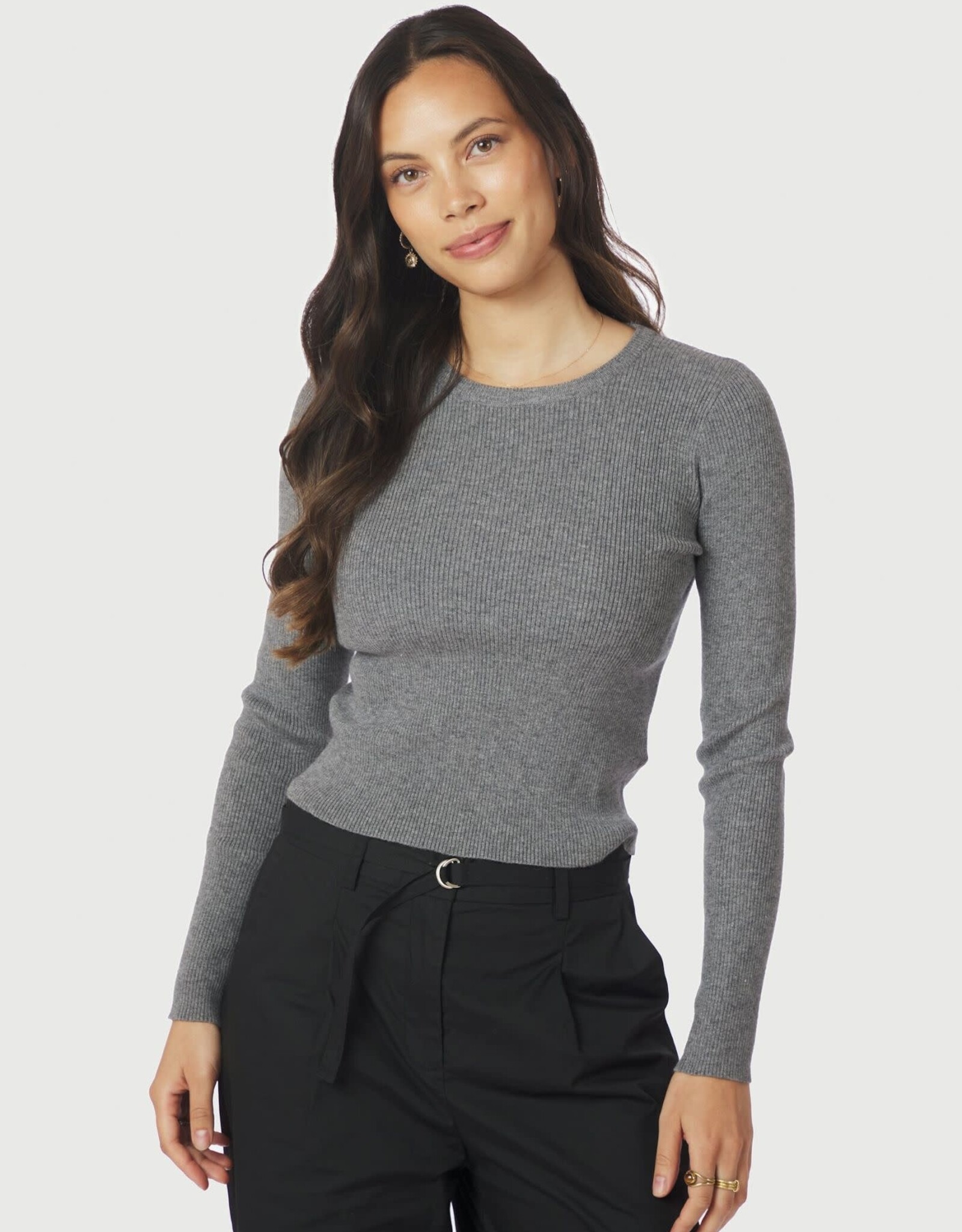 Pull 'Kirrera' - Dark Gray Melange - Neo Noir