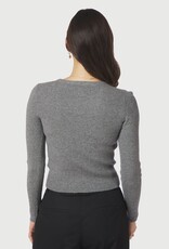 Pull 'Kirrera' - Dark Gray Melange - Neo Noir