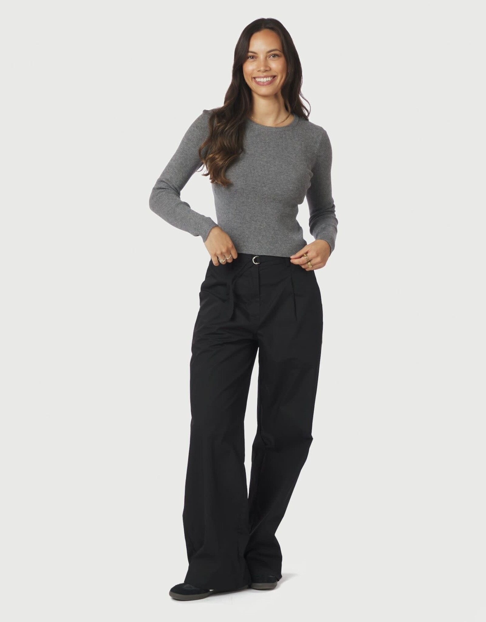 Pull 'Kirrera' - Dark Gray Melange - Neo Noir