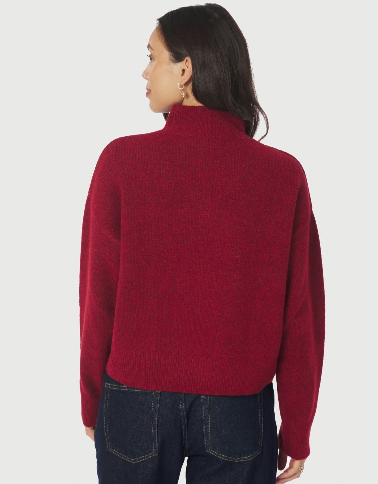 Pull 'Paulina' - Dark Red - Neo Noir