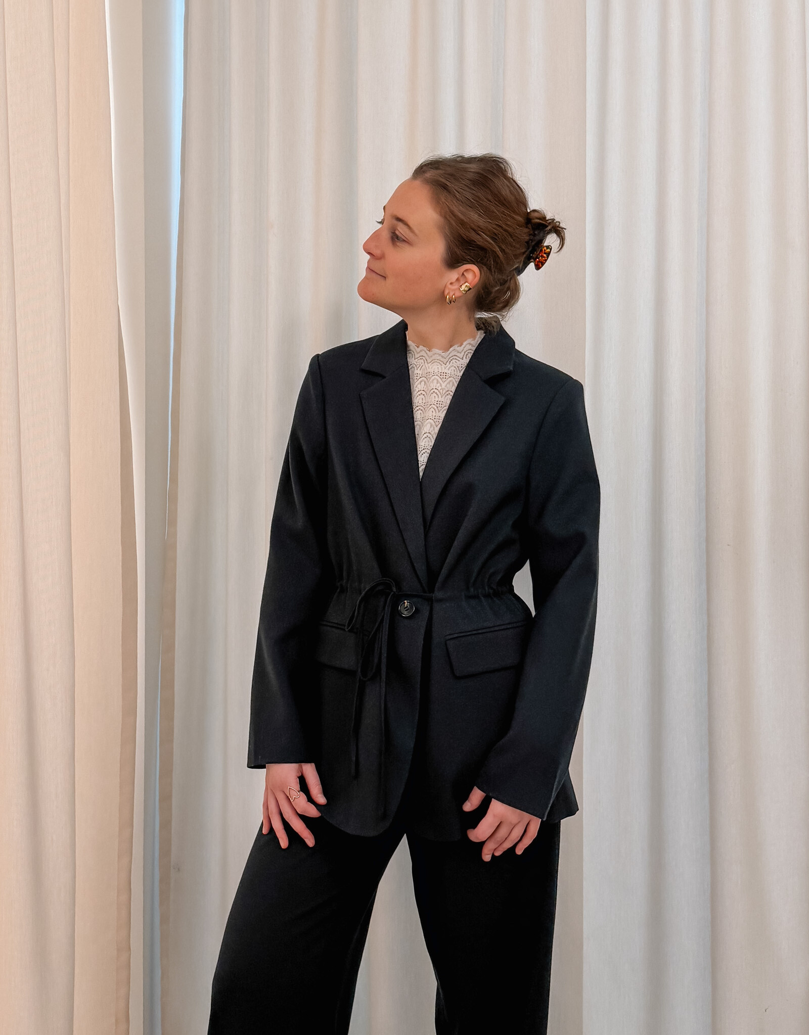 Blazer 'Jemmie' - Navy - Neo Noir
