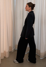 Broek Melange 'Emmett' - Navy - Neo Noir