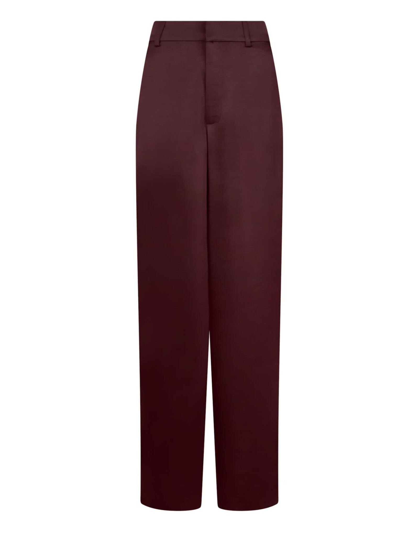 Broek Heavy Sateen 'Emmet' - Burgundy - Neo Noir