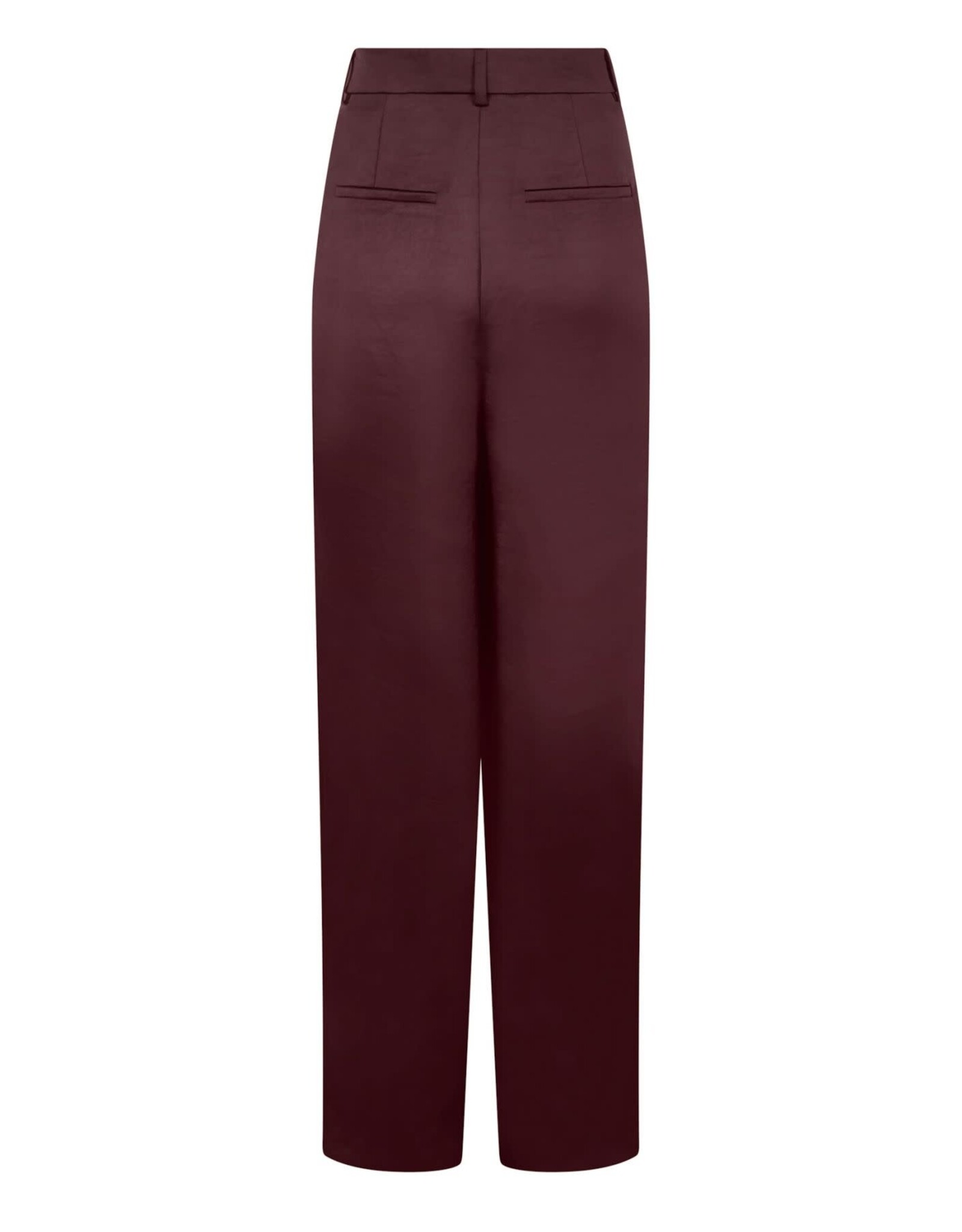 Broek Heavy Sateen 'Emmet' - Burgundy - Neo Noir