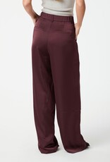 Broek Heavy Sateen 'Emmet' - Burgundy - Neo Noir