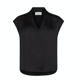 Blouse Satin 'Flana' - Black - Neo Noir