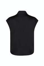 Blouse Satin 'Flana' - Black - Neo Noir