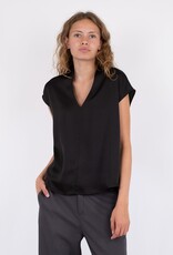 Blouse Satin 'Flana' - Black - Neo Noir