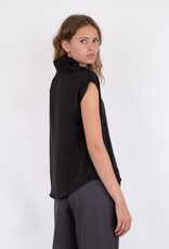 Blouse Satin 'Flana' - Black - Neo Noir