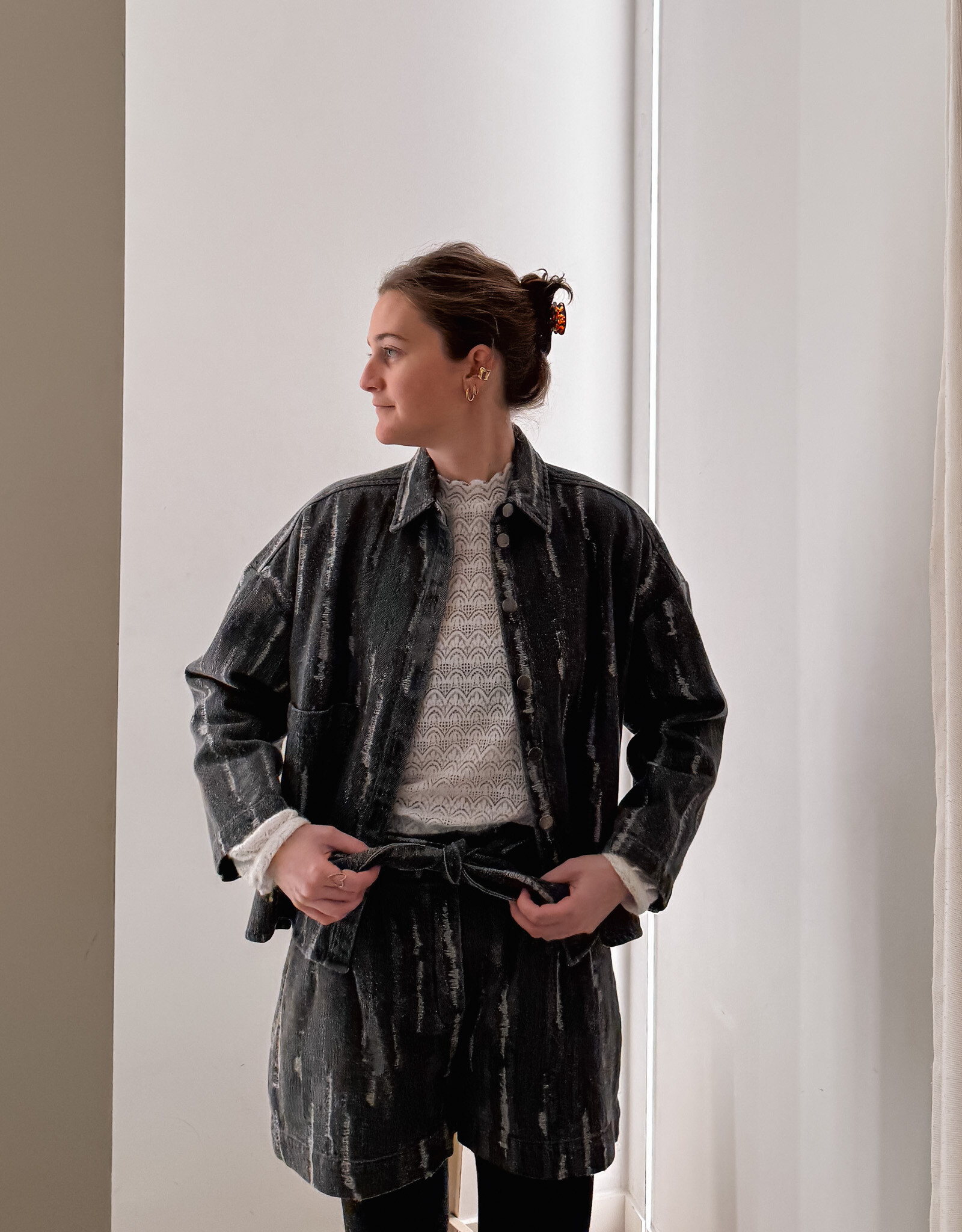 Monré Short 'Pippa' - Grey - Monré