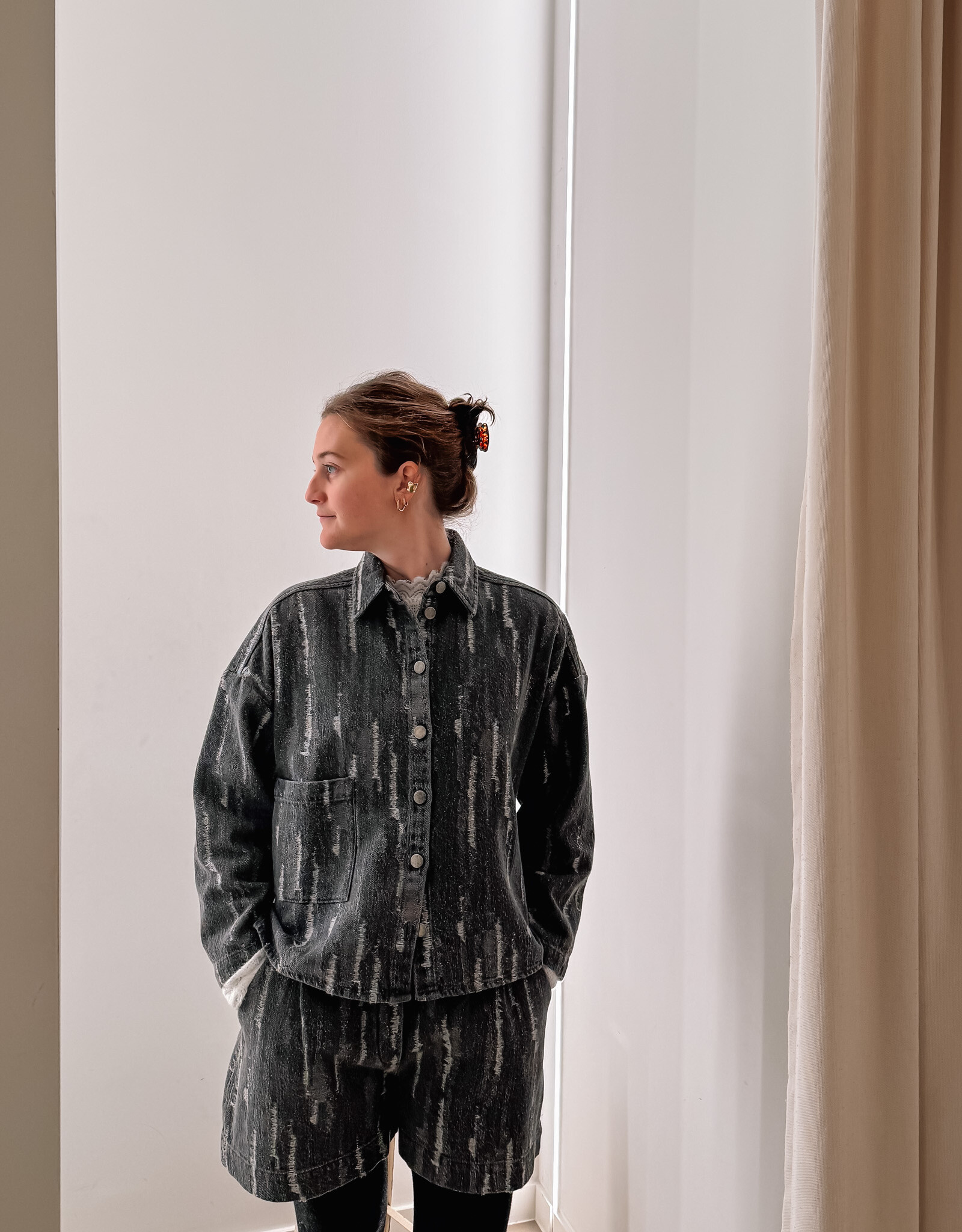 Monré Short 'Pippa' - Grey - Monré