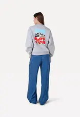 Another Label Jeans Pleated 'Moore' - Mid Blue Denim - Another-Label