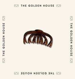 The Golden House - NH Haarspeld Leopard Print - Pumpkin