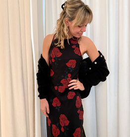 Jurk 'Celinie' - Black - Neo Noir