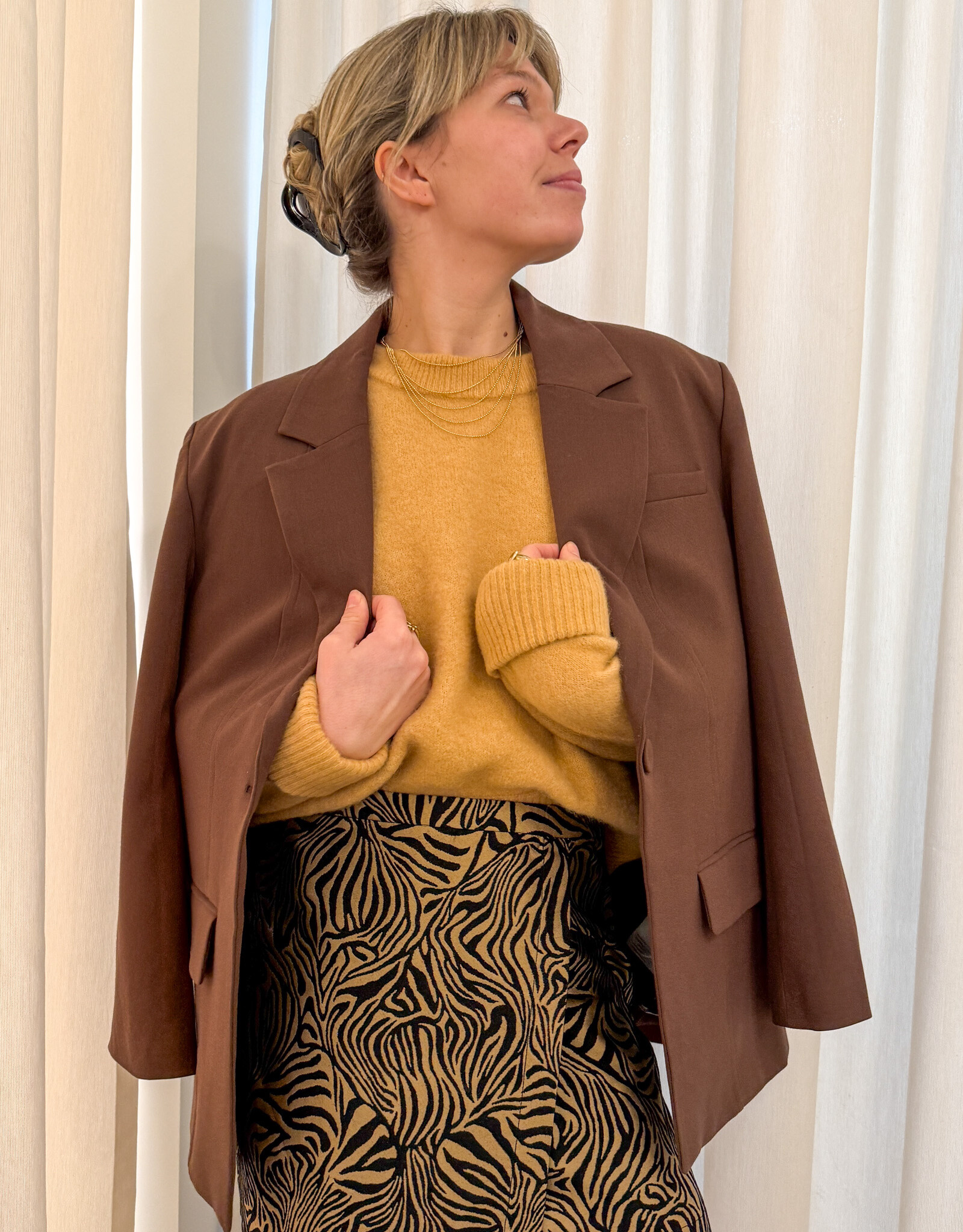 Studio Amaya Rok 'Juliette' - Multi Print - Studio Amaya