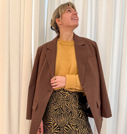 Studio Amaya Blazer 'Puck' - Brown - Studio Amaya