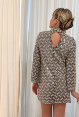 Orfeo - LMK Jurk 'Lark' - Noir/Ecru - Orfeo