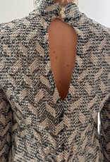 Orfeo - LMK Jurk 'Lark' - Noir/Ecru - Orfeo