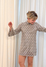 Orfeo - LMK Jurk 'Lark' - Noir/Ecru - Orfeo