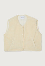 American Vintage Mouwloos Vestje 'Hoktown' - Ecru - American Vintage