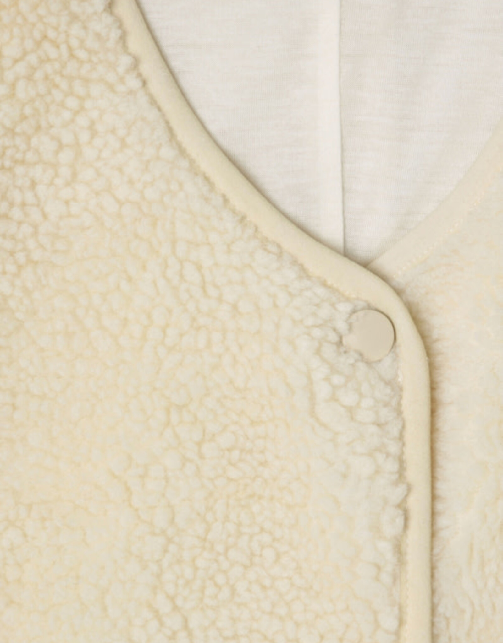 American Vintage Mouwloos Vestje 'Hoktown' - Ecru - American Vintage