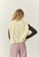 American Vintage Mouwloos Vestje 'Hoktown' - Ecru - American Vintage