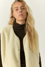 American Vintage Mouwloos Vestje 'Hoktown' - Ecru - American Vintage