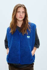 American Vintage Mouwloos Vestje 'Hoktown' - Indigo  - Hok16B -  American Vintage