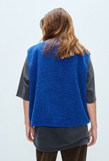 American Vintage Mouwloos Vestje 'Hoktown' - Indigo  - Hok16B -  American Vintage