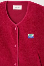 American Vintage Mouwloos Vestje 'Hoktown' - Magenta Chine  - Hok16B -  American Vintage