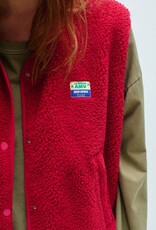 American Vintage Mouwloos Vestje 'Hoktown' - Magenta Chine  - Hok16B -  American Vintage