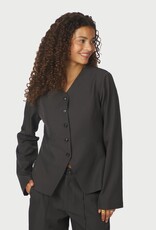 Vestje 'Toots' - Dark Grey - Neo Noir