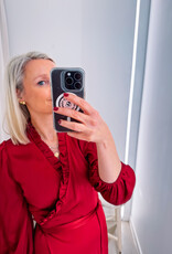 A view Jurk 'Peony' - Bordeaux - A View