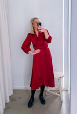 A view Jurk 'Peony' - Bordeaux - A View