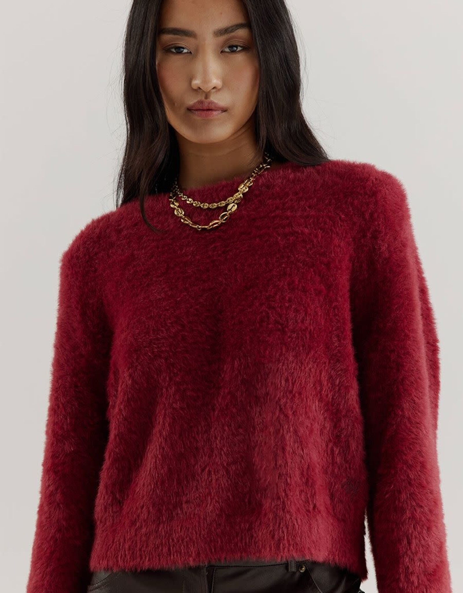 Harper&Yve Pull 'Nina' - Ruby Red - Harper&Yve