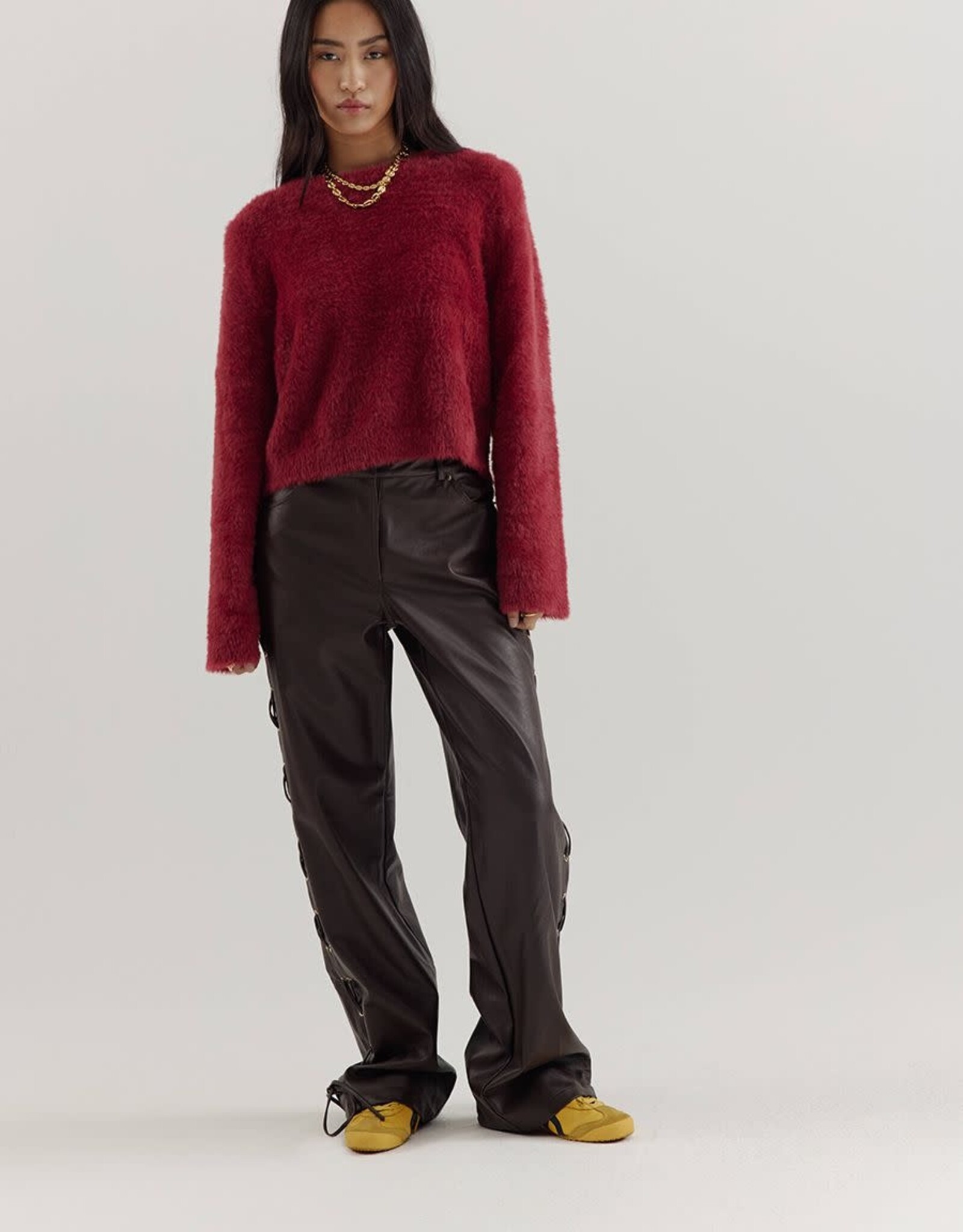 Harper&Yve Pull 'Nina' - Ruby Red - Harper&Yve