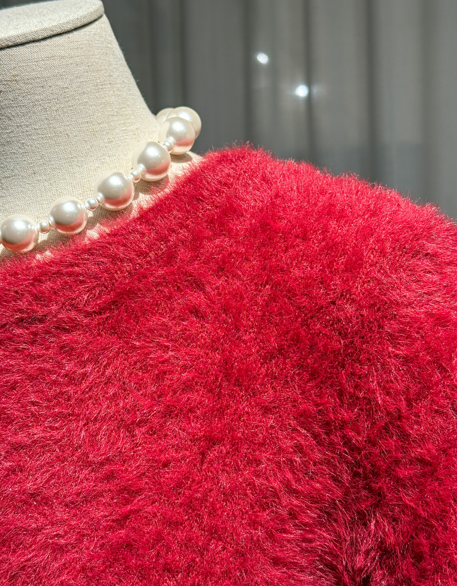 Harper&Yve Pull 'Nina' - Ruby Red - Harper&Yve