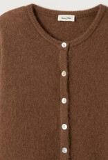 American Vintage Cardigan 'Vitow' - Chocolat Chine - Vito19E -  American Vintage