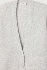 American Vintage Cardigan 'Damsville' - Gris Chine - Dam19F - American Vintage